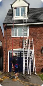 reach and wash is a safer window cleaning method
