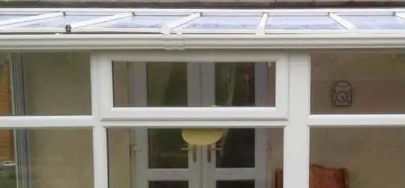 clean conservatory roof from inside